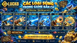 các loại súng trong game bắn cá